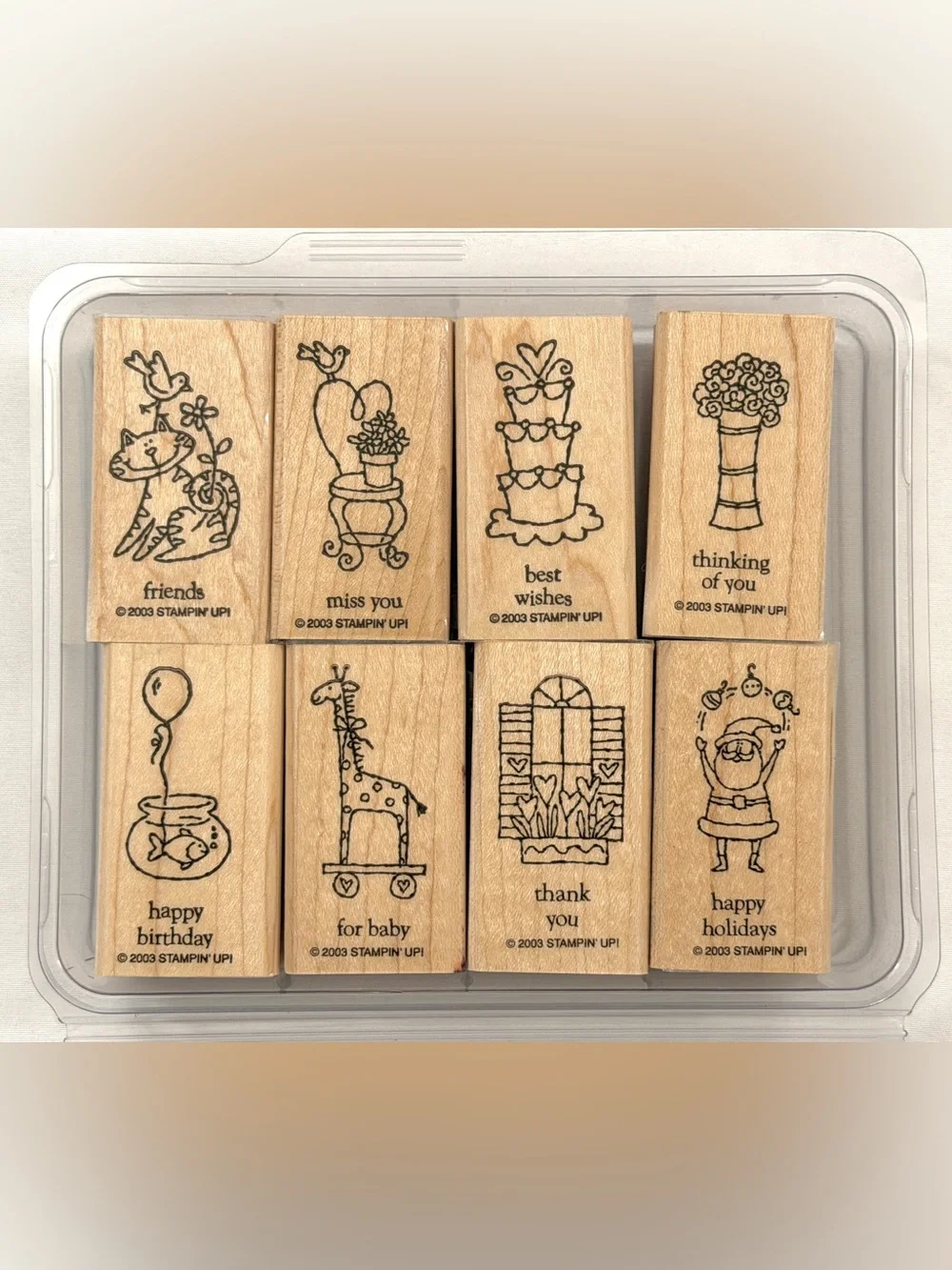 Like New Stampin’ Up Stamp Set~Miscl Occasions + Free Stamp Pad